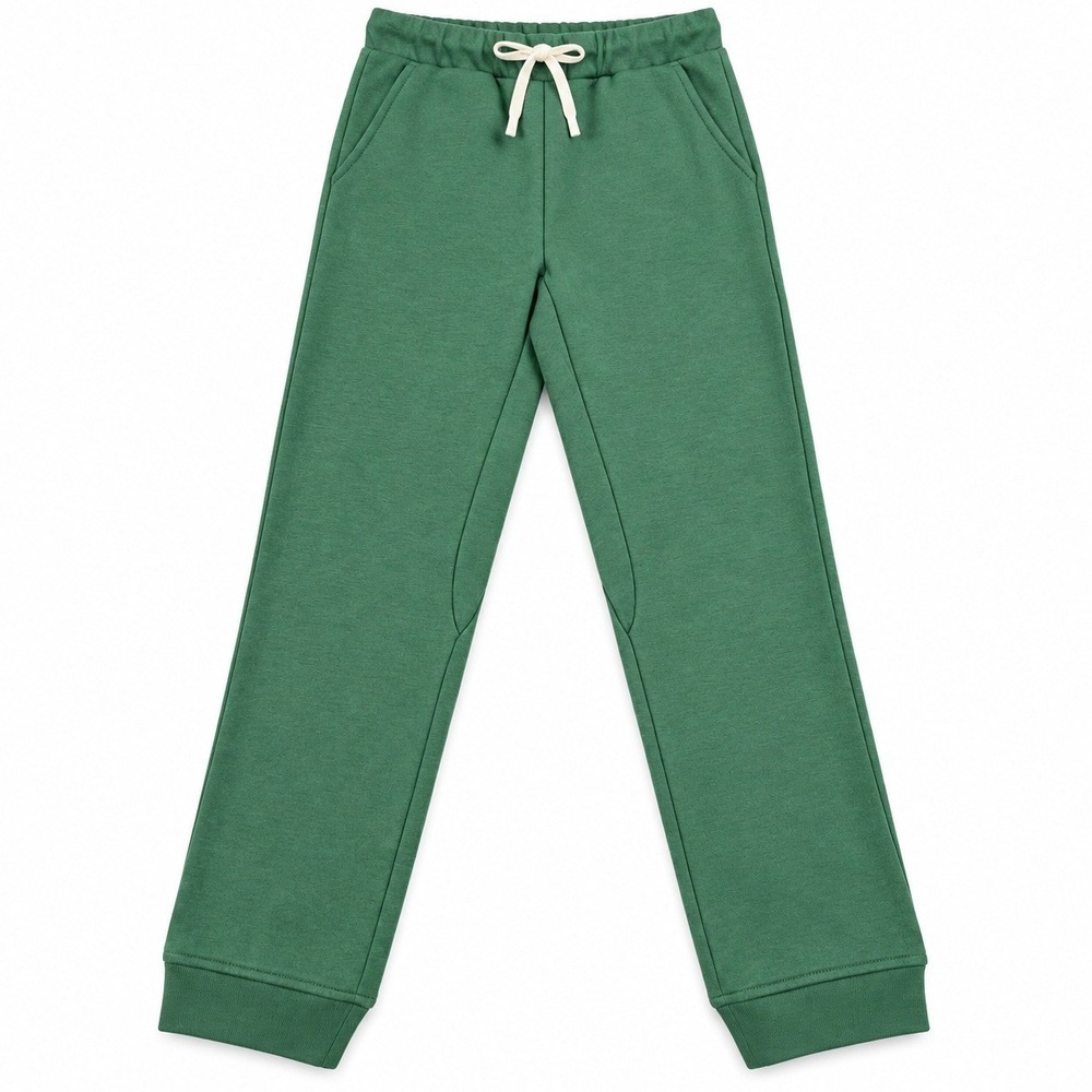 Brooks Brothers Jogger Sweatpants Kids Size 18 Green Cotton Blend Fleece Logo